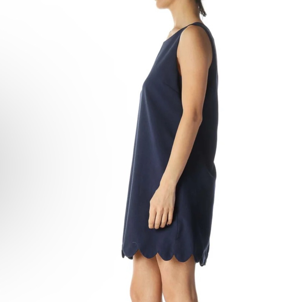 Monteau Dress with Scalloped bottom - Picture 4 of 7
